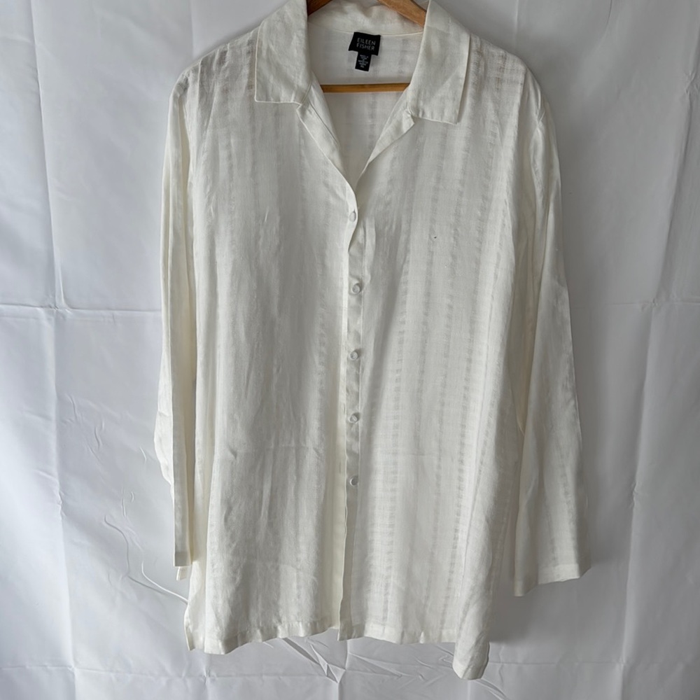 White Button-Up Shirt